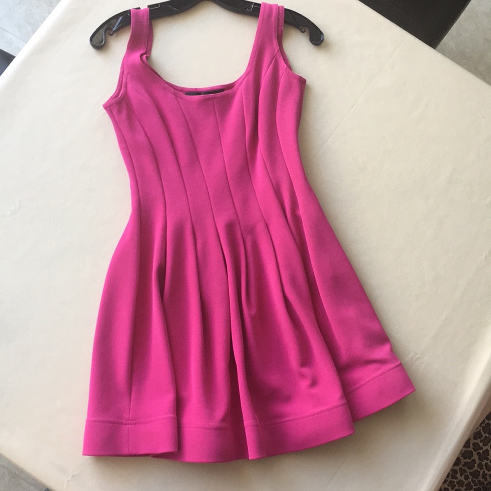Nouveau Cocktail Dress. Hot Pink size M